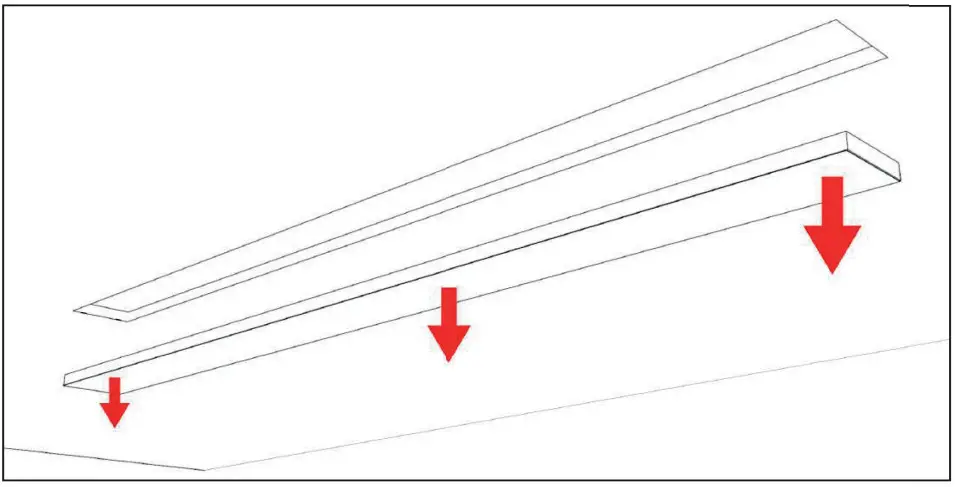 SCREENLINE 16 9EL400 SL IC390D GH 16 9 Inceiling Screen with FlatVision - Fig 3