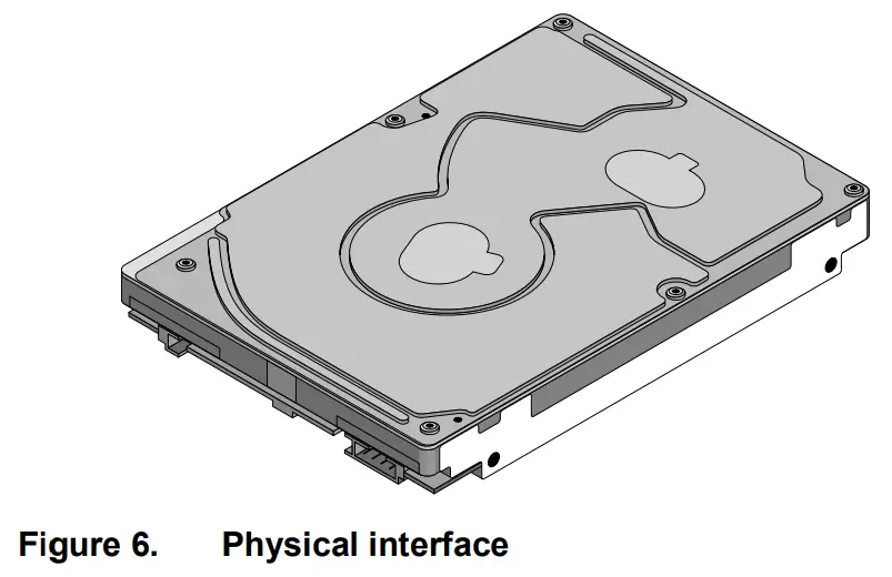SEAGATE ST20000NM007H 512E Self Encrypting ISE Models - Physical interface