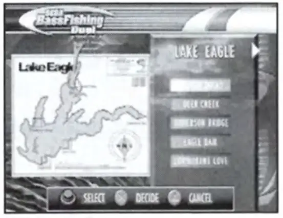 SEGA PS2 Bass Fishing Duel - AREA