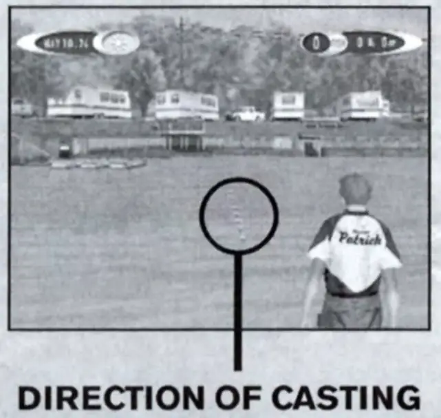 SEGA PS2 Bass Fishing Duel - CASTING