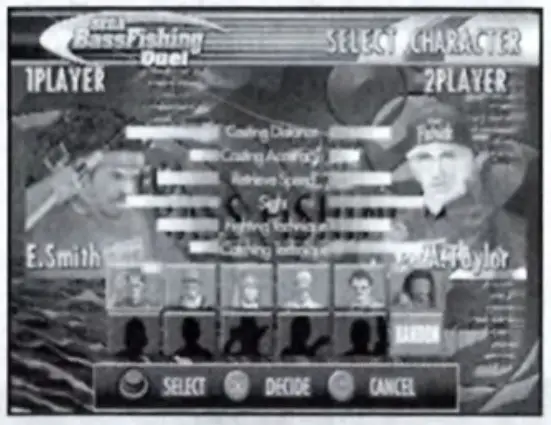 SEGA PS2 Bass Fishing Duel - MODE 1