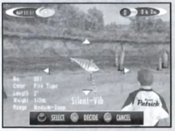 SEGA PS2 Bass Fishing Duel - SELECTION 1