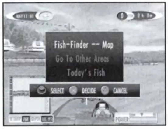 SEGA PS2 Bass Fishing Duel - TITLE SCREEN2