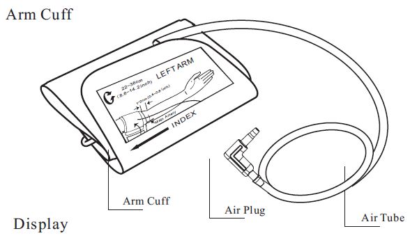 SEJOY-DBP-62A4B-Arm-Type-Fully-Automatic-Digital-Blood-Pressure-Monitor-fig- (2)
