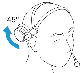 SENNHEISER HMD 27 Broadcast Headset - Single-sided listening