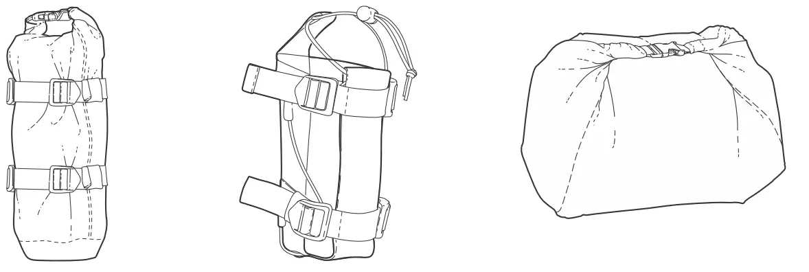 SHADA R40 XETR401 Saddle Bags - Included