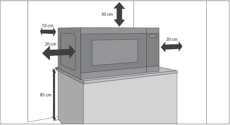 SHARP YC-MS181AE Microwave Oven 04