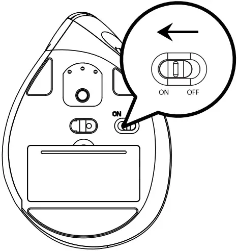 SKILCRAFT NVM001 Vertical Mouse - Connection 1