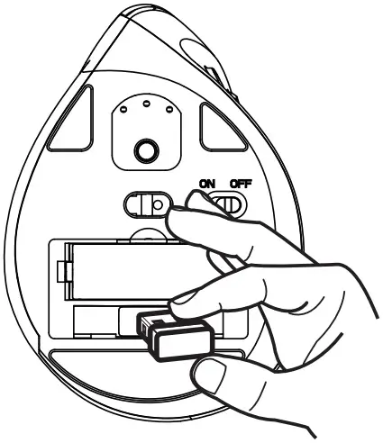 SKILCRAFT NVM001 Vertical Mouse - Connection 2