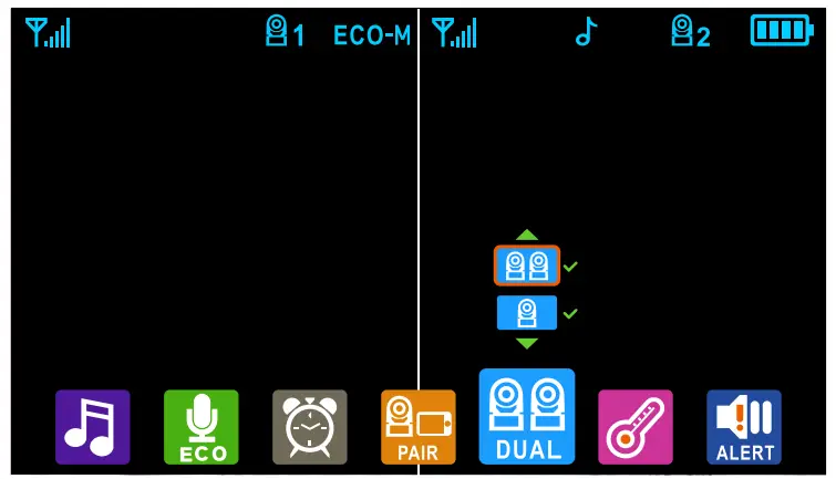 SM43A Digital Wireless Video Baby Monitor with 4 3 Inches Color Screen - fig10