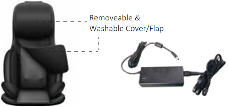 SNAILAX SL 232A Neck and Back Massager - CONTENTS