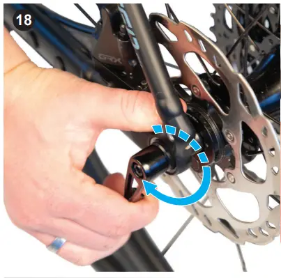 Install The Rear Wheel