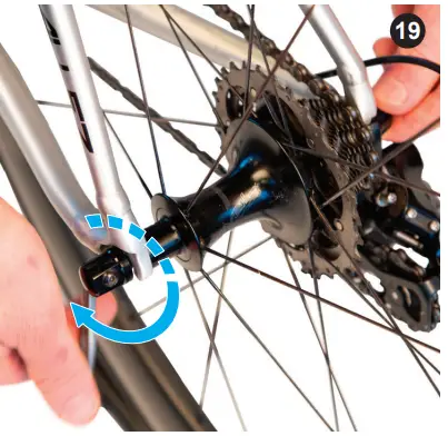 Install The Rear Wheel