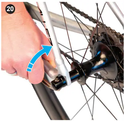 Install The Rear Wheel