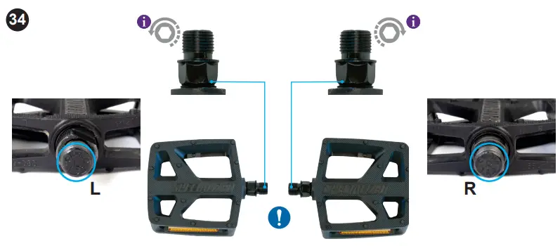 Install The Pedals 