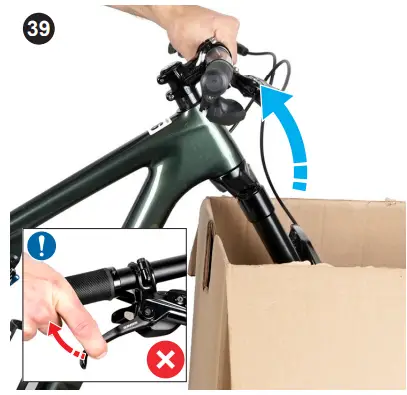 Install The Front Wheel 