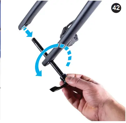 Install The Front Wheel 