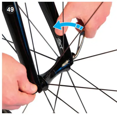 Install The Front Wheel 