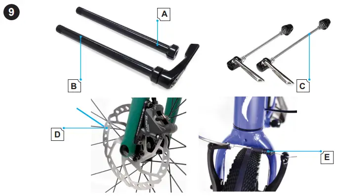 Install The Rear Wheel