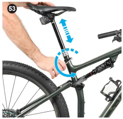 Adjust The Seatpost Height