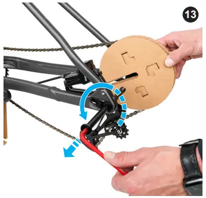 Install The Rear Wheel