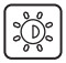 SPLITSKY DS-6629 LED Digital Clock- icon 1