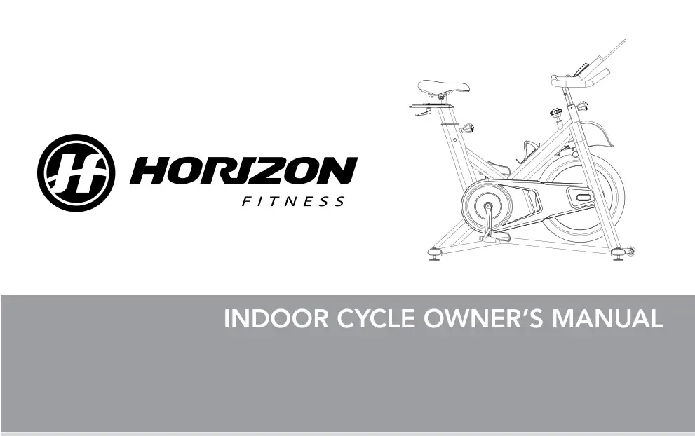 SPORT-TEC 5.0IC Horizon Indoor Cycle Owner's Manual 2