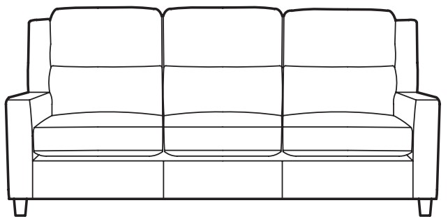 STICKLEY 96 9185 86 Woodlands Sock Arm Sofa - Figure 2
