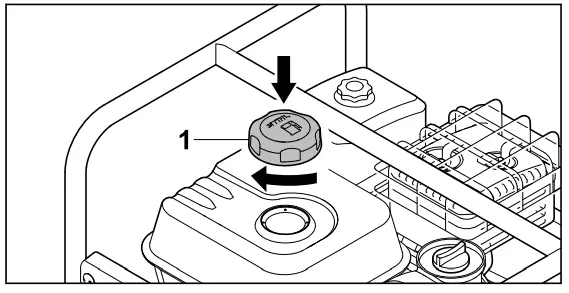 STIHL WP 600 Petrol Water Pump - spilling