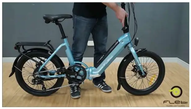 SWAN Flebi Folding Electric Bicycles - Flebi Swan 1