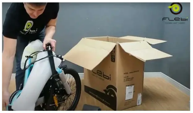 SWAN Flebi Folding Electric Bicycles - Flebi Swan2