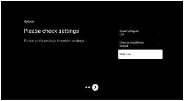 SYLVOX 12V Smart Mirror TV - Settings
