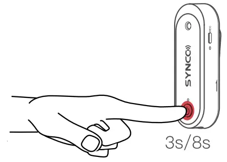 SYNCO G3 Wireless Recording Microphone-fig7