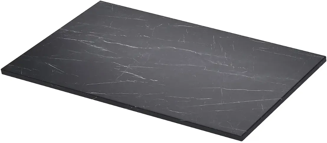 IKEA AA-2382688-2-100 TOLKEN Countertop Black Marble Effect-Foliated Board