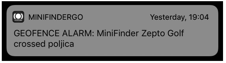 Alarm Notification