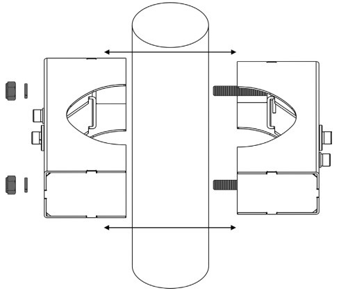 USING POLE CLAMP