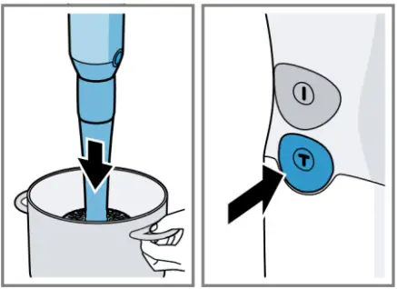 Using the masher attachment