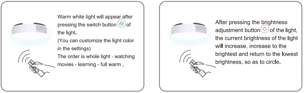 Dimming color