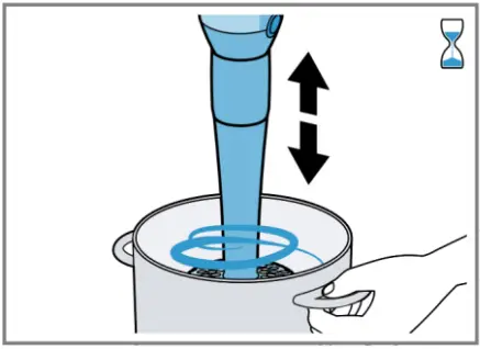 Using the masher attachment