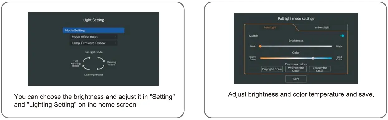 Lighting Setting