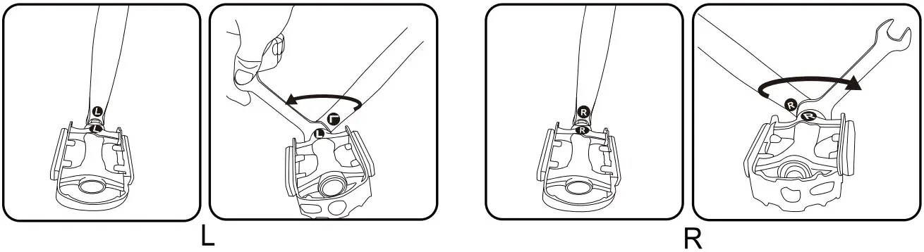 Install pedal