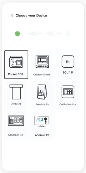 Adding the Monitor in the AQI APP