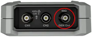 Connect the output