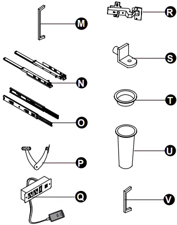 Parts of the Product