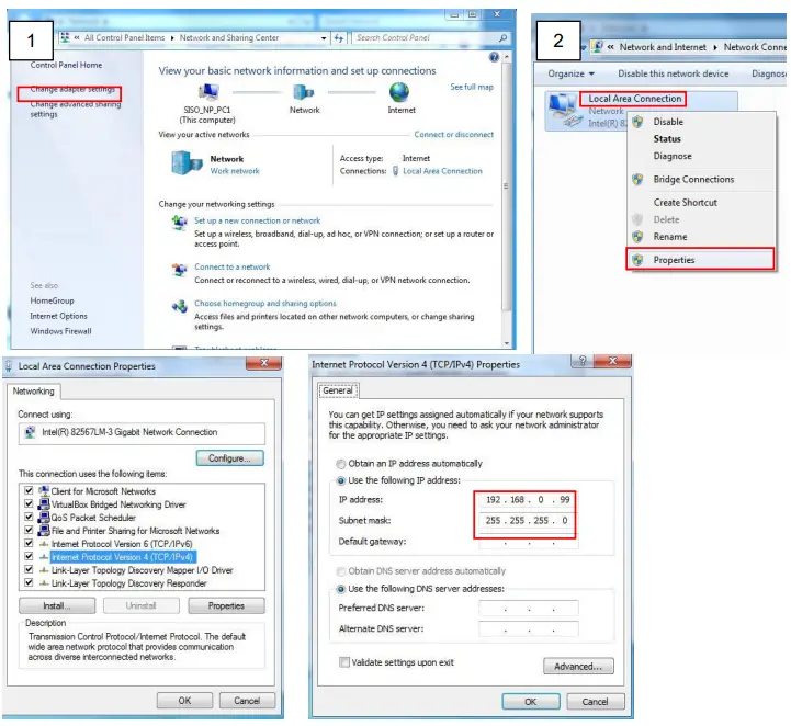 IP addresses