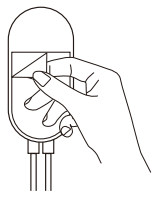 Peel off the protective film on the control box and stick it on.