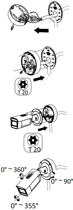 Installation Camera