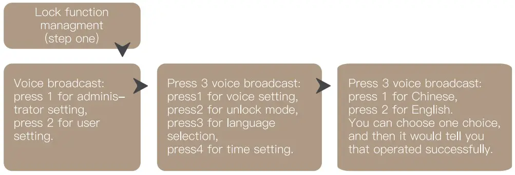 Language settings 