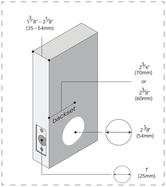 Check the Doors Dimension