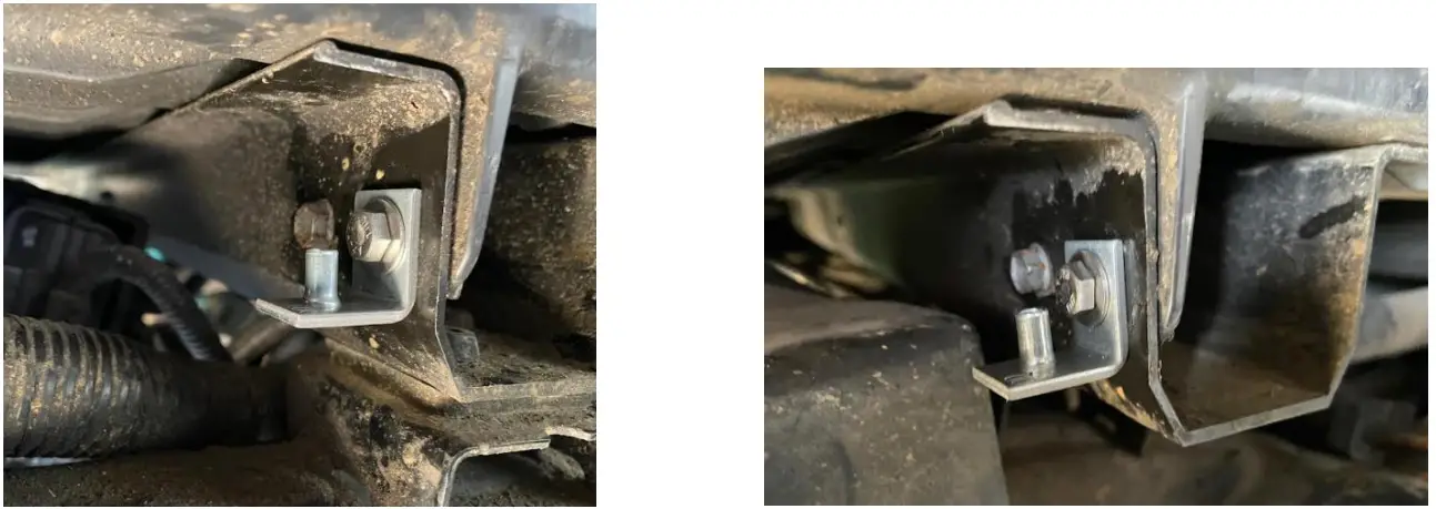 INSTALLATION REAR